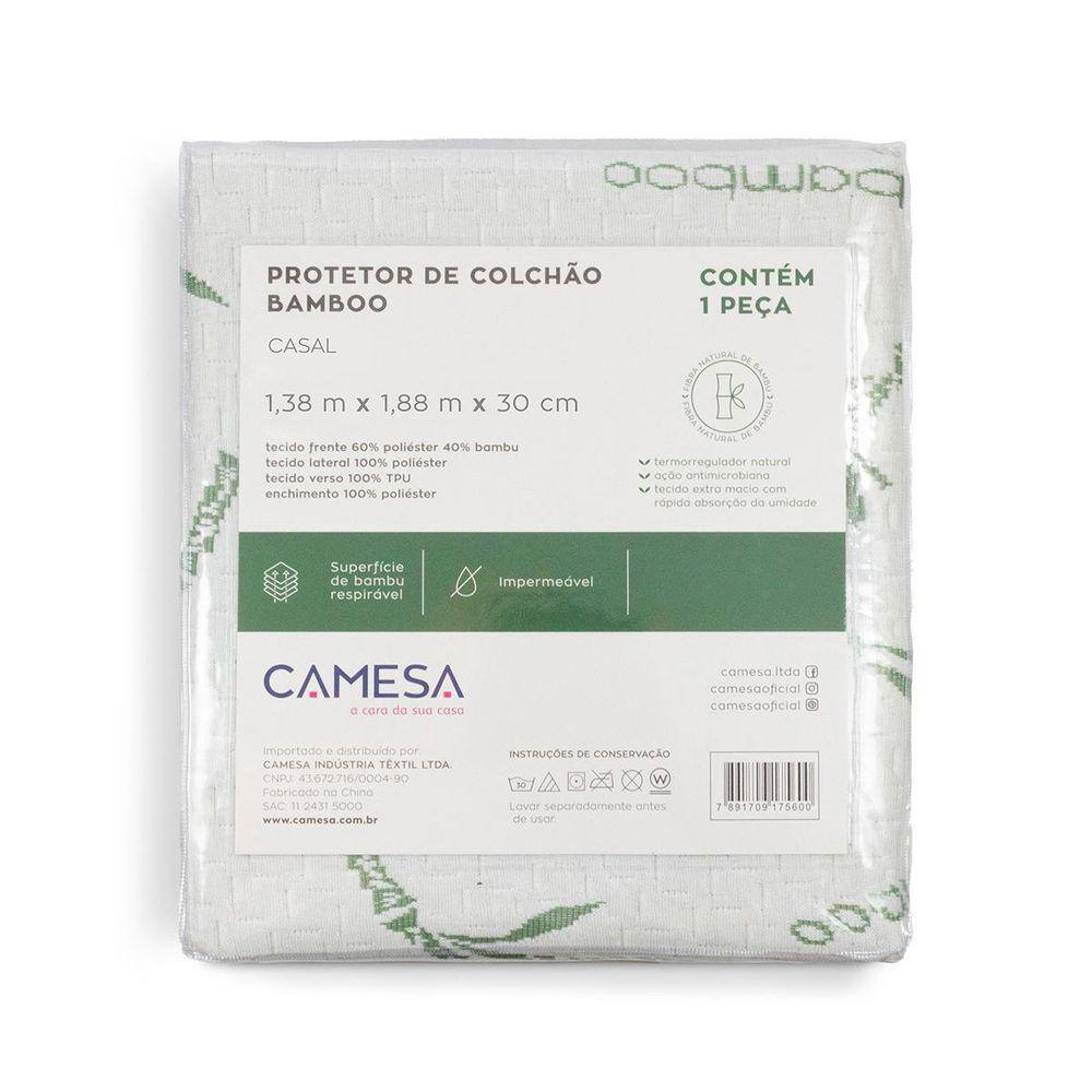 Protetor De Colchão Impermeável Casal Blend Bamboo