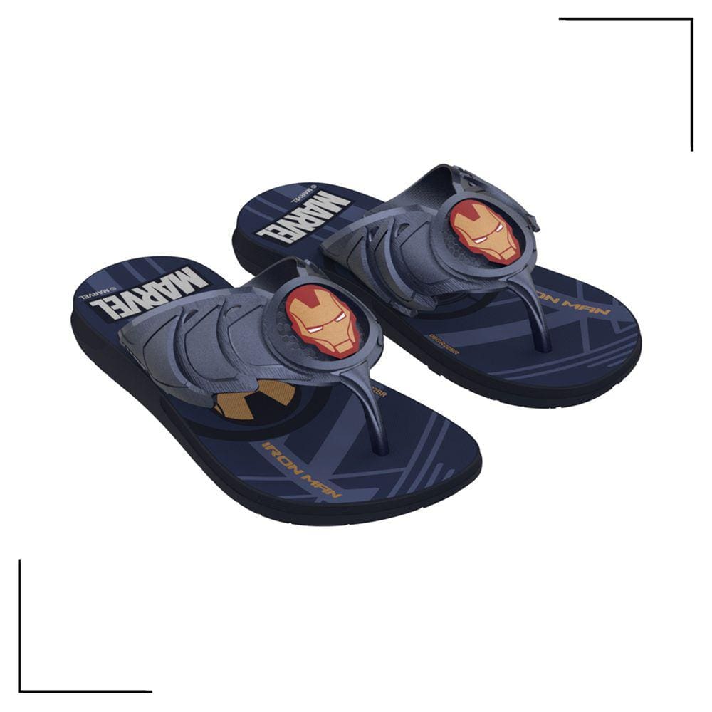 Chinelo Dedo Grendene Infantil Marvel Force