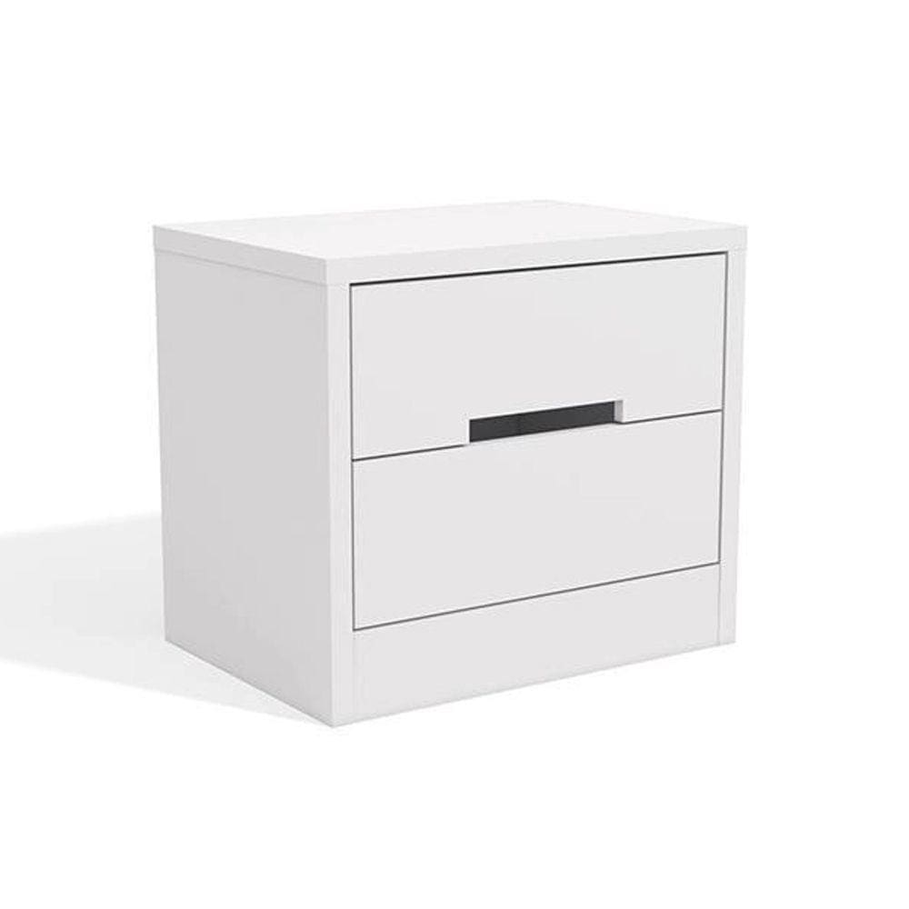 Mesa de Cabeceira 2 Gavetas Texturizado Kappesberg