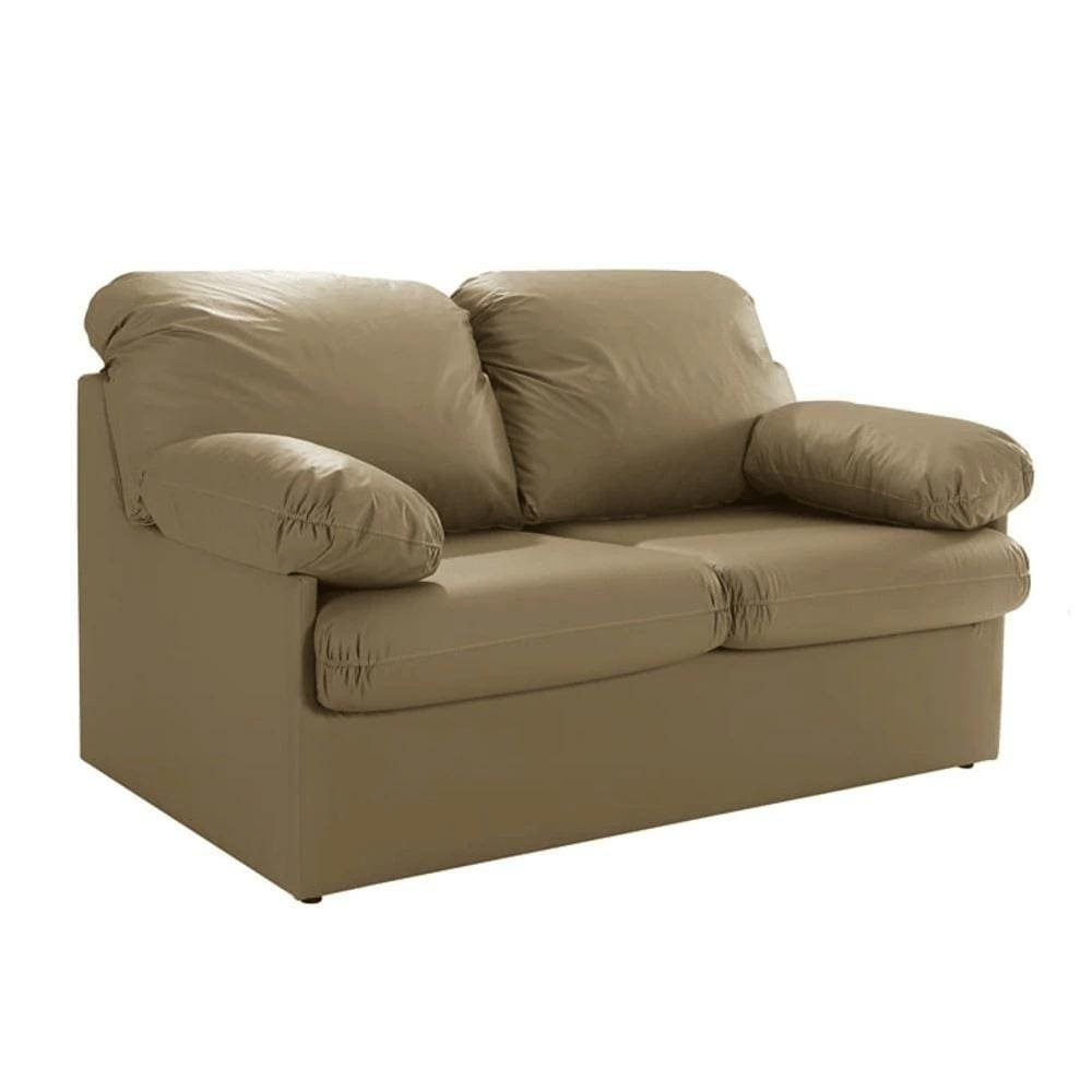 Sofá-cama 2 Lugares MH-1456 Herval Colchão Casal Bege K