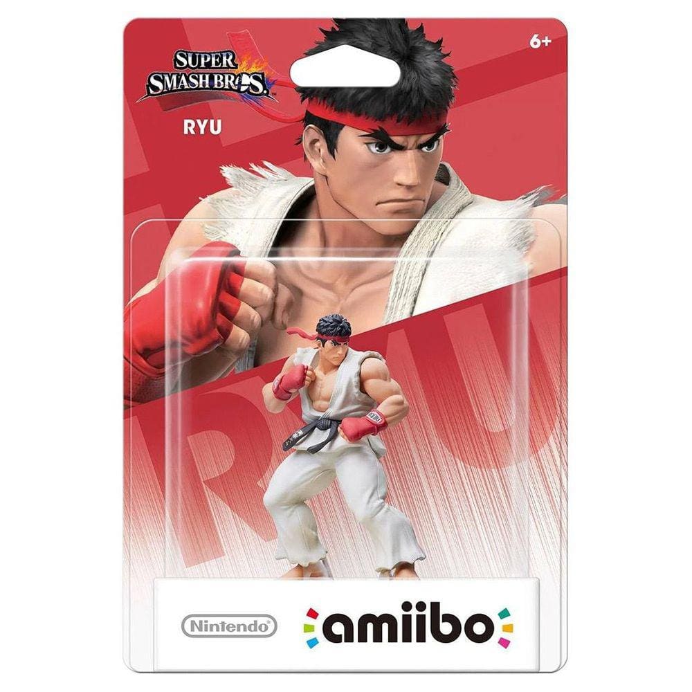 Boneco Nintendo Amiibo Ryu Super Smash Bros