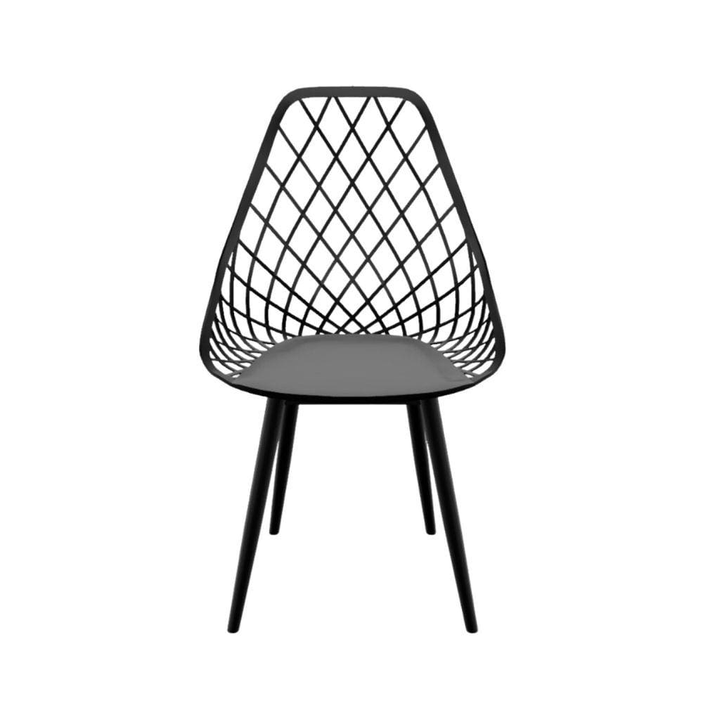 Cadeira para Sala de Jantar Kayla Garden Preto