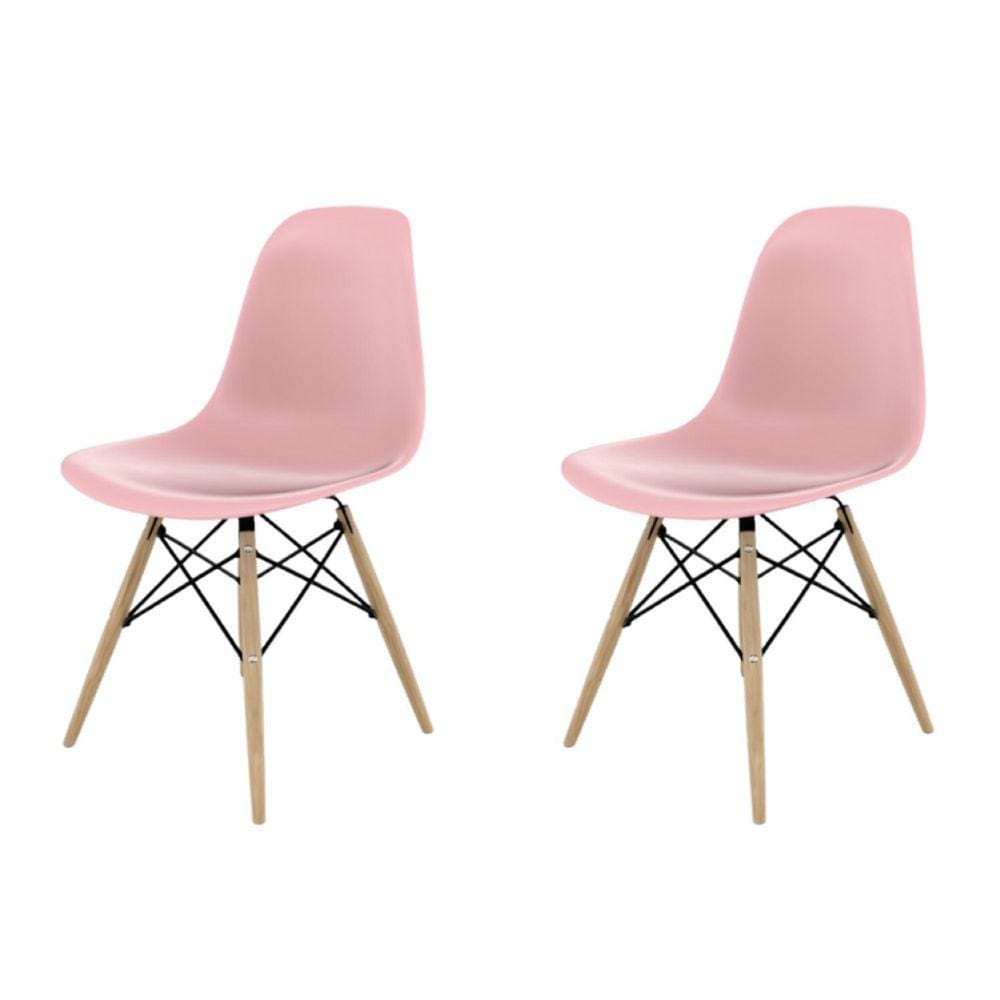 Cadeira Infantil Pp 55,5cm Eames Rosa