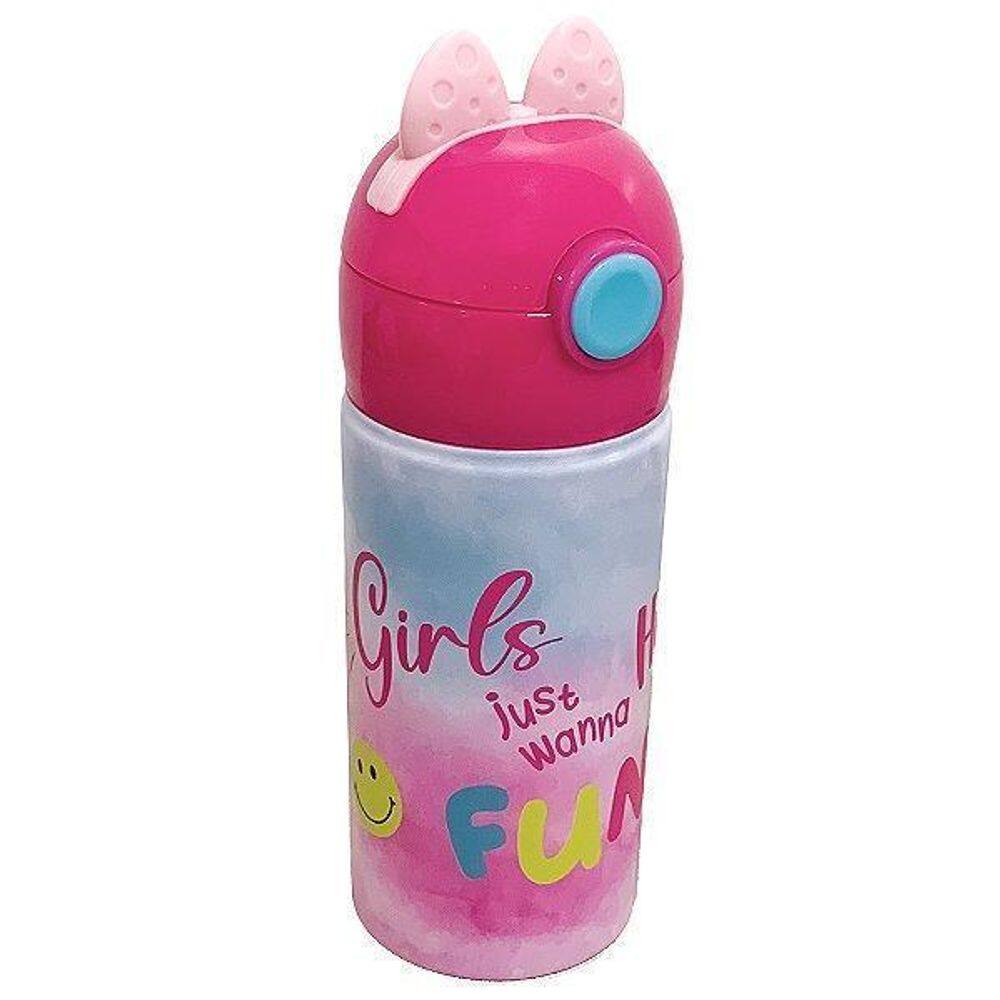 Garrafa Inox Pacific Lilica Ripilica Lov It Have Fun Rosa