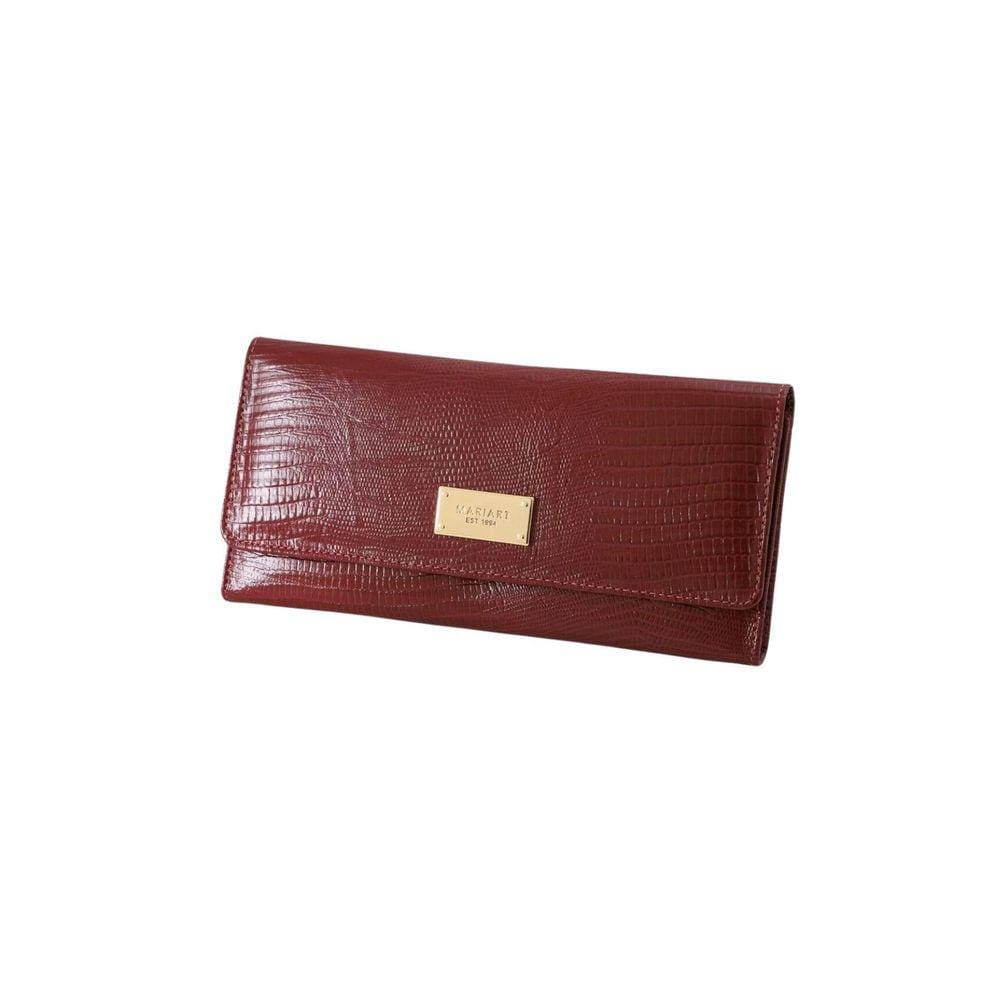 Carteira Feminina Grande Couro Mariart 270 Vermelho
