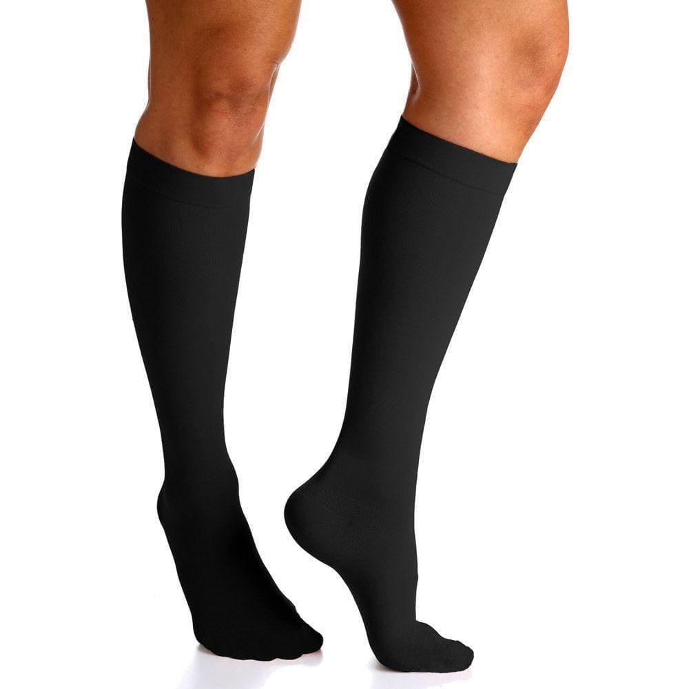 Meia 3/4 Panturrilha 862 Premium 20-30 Mmhg Ponteira Fechada