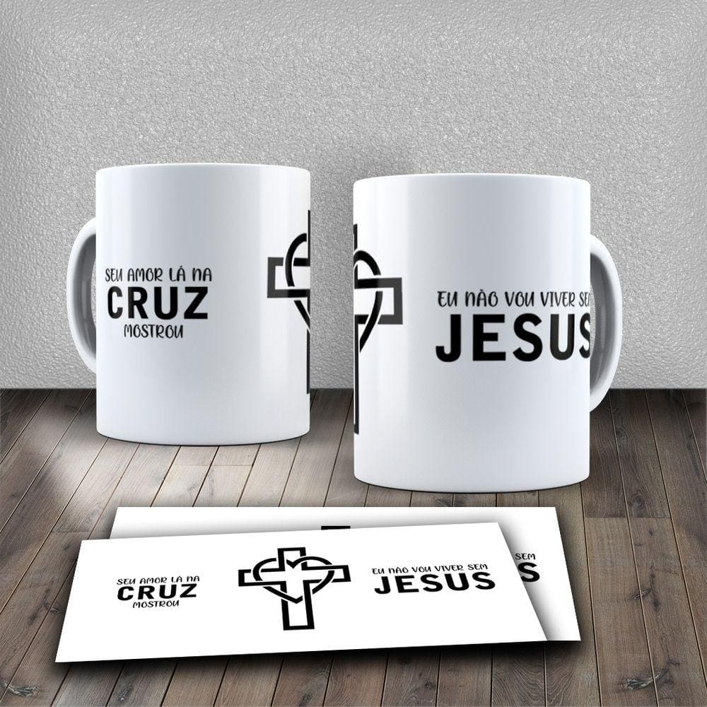 Canecas Personalizadas Evangelica Ele Vive