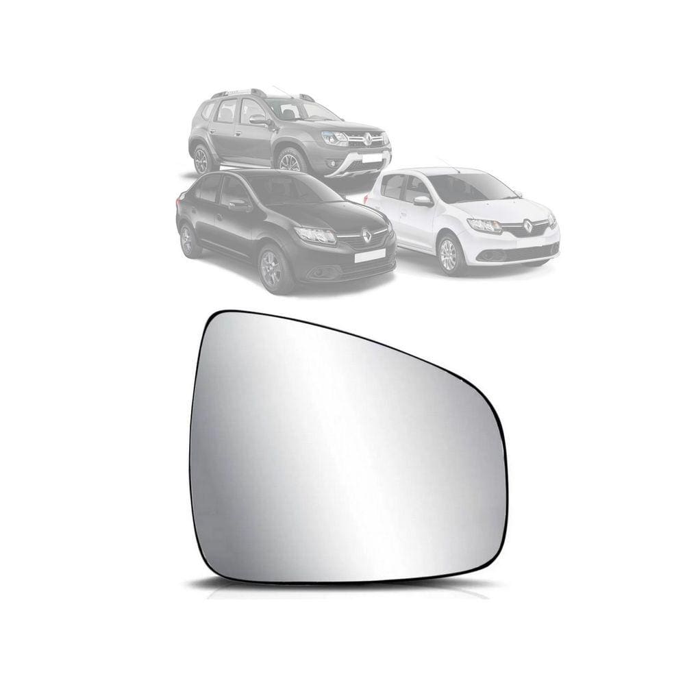 Lente Vidro Retrovisor LOGAN DUSTER SANDERO 09/.. Passageiro EB674