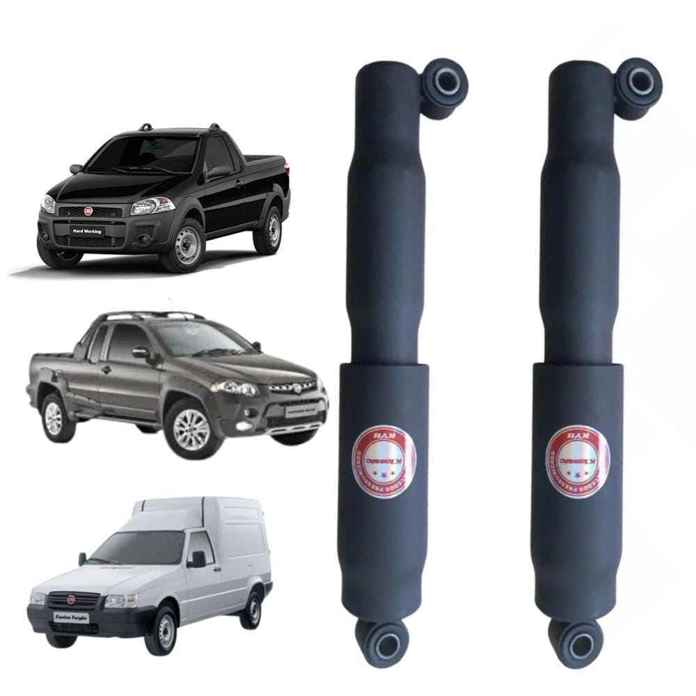 Amortecedor Kayaba Traseiro Direito+Esquerdo Fiat Strada Adventure 2001 A 2009