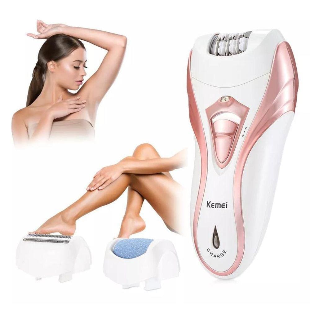 Remove Pelos Indesejados Facilidade Usando O Depilador Kemei