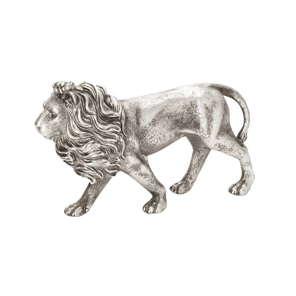 Escultura Leão Em Poliresina 15220 Mart