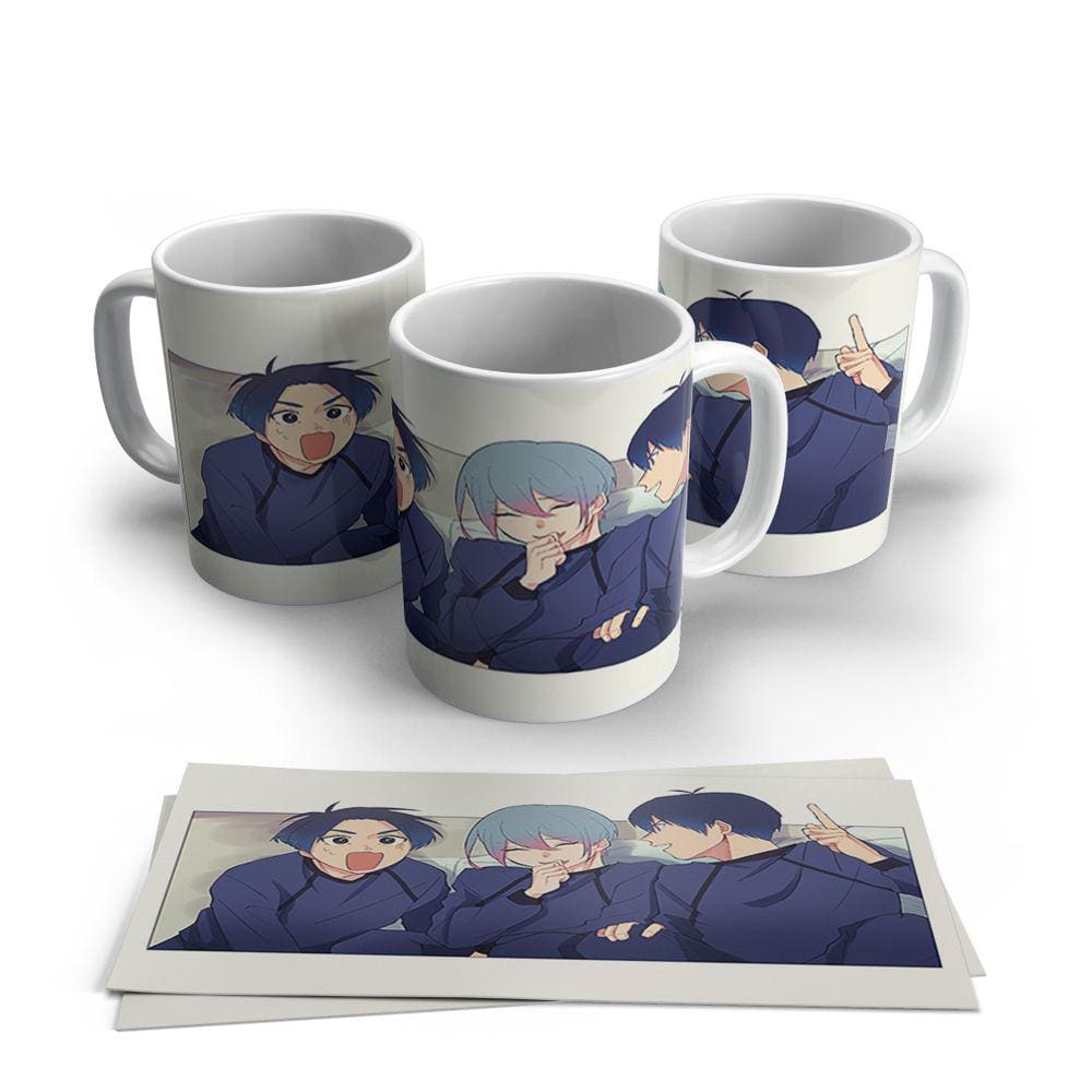 Caneca de Porcelana Blue Lock Modelo 08