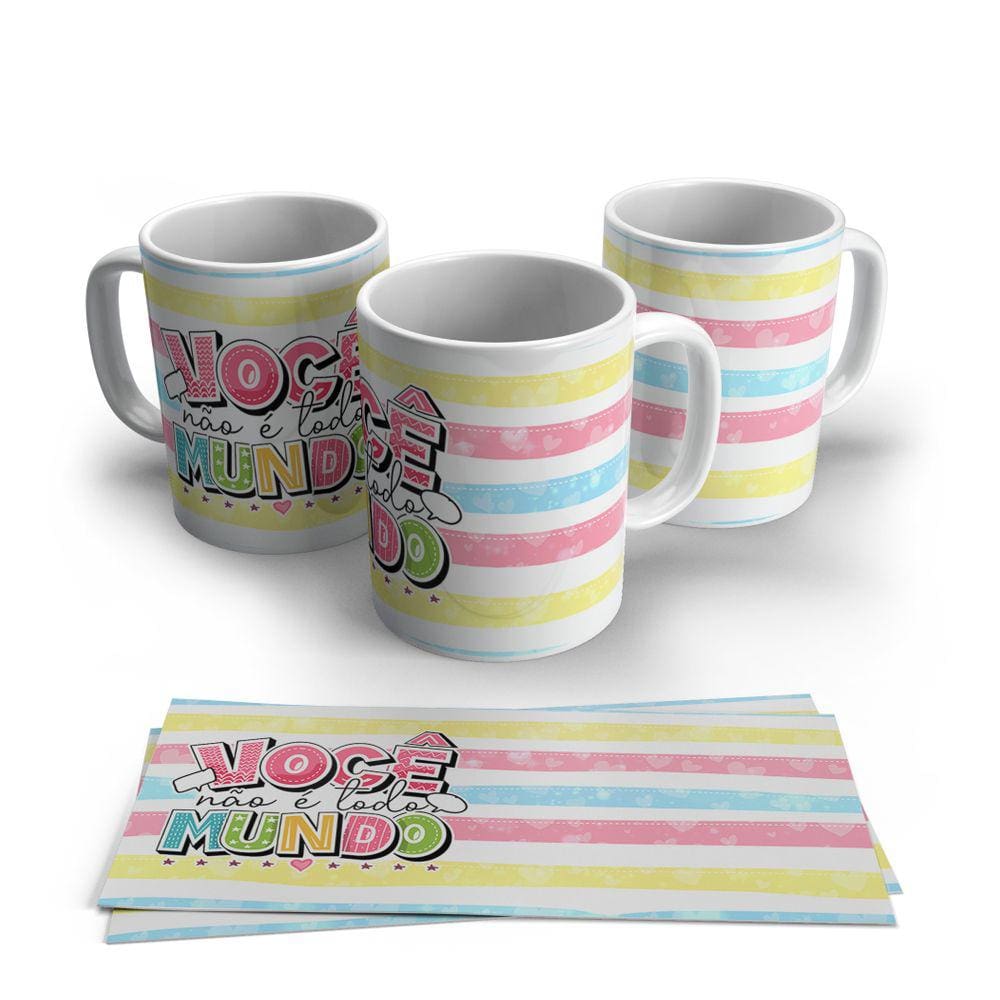 Caneca de Porcelana Dia das Mães modelo 06