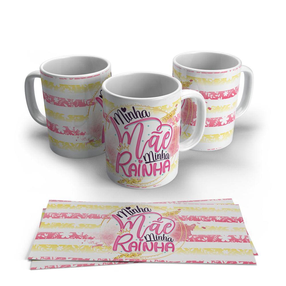 Caneca de Porcelana dia das Mães modelo 26