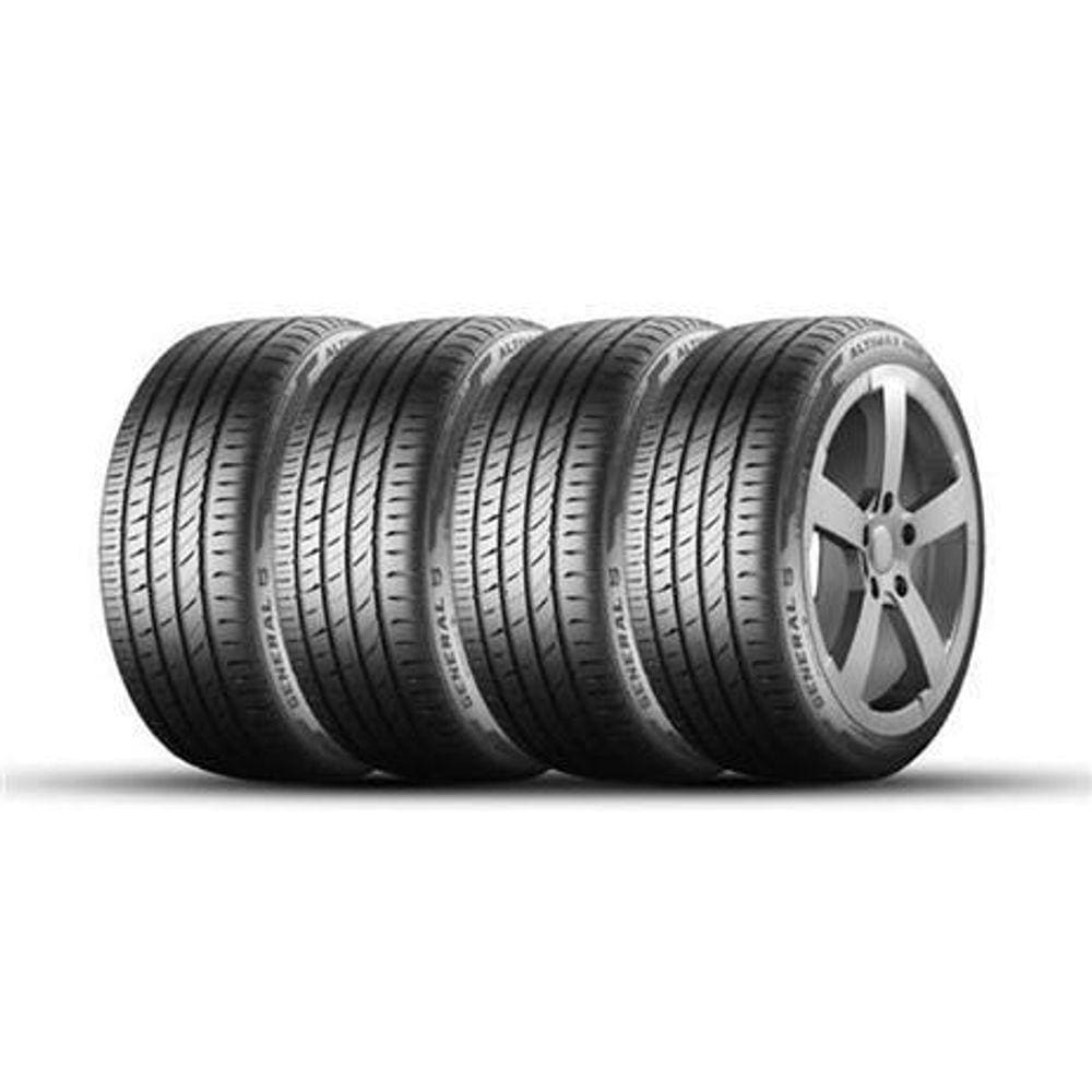 Jogo 4 Pneus General Tire By Continental Aro 17 Altimax One