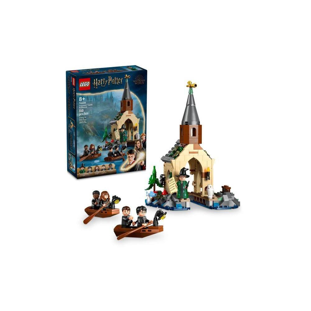 Blocos de Montar - Harry Potter - Casa de Barcos do Castelo de Hogwarts LEGO DO BRASIL