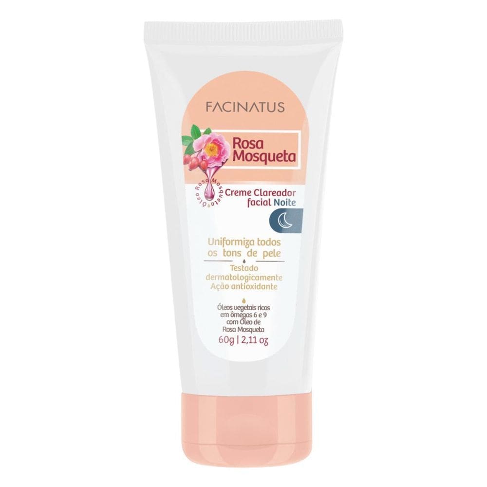 Clareador Facial Rosa Mosqueta Creme Noite
