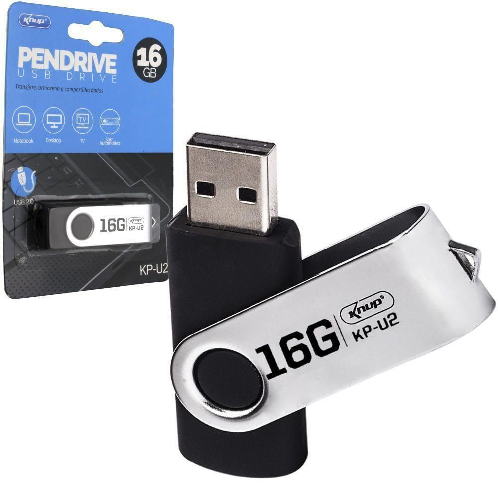 Pendrive Knup Kp-U2 16Gb Usb 2.0