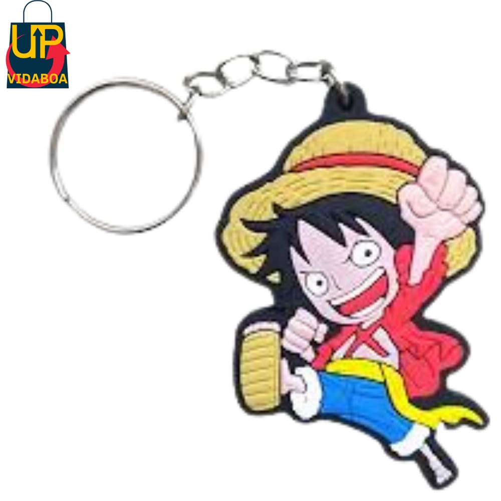 Chaveiro One Piece  - Luffy D. Monkey - Soco no Ar