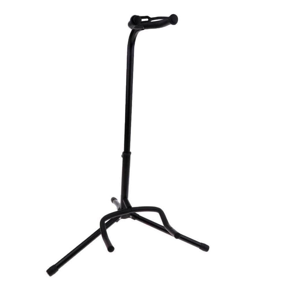Suporte Vertical De Chão Tripé Guitarra Baixo Violão Trava