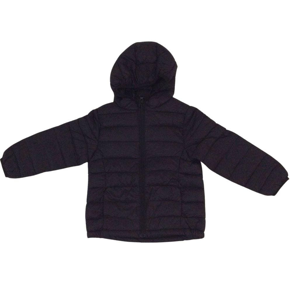 Jaqueta Infantil inverno macia unissex Everly preta