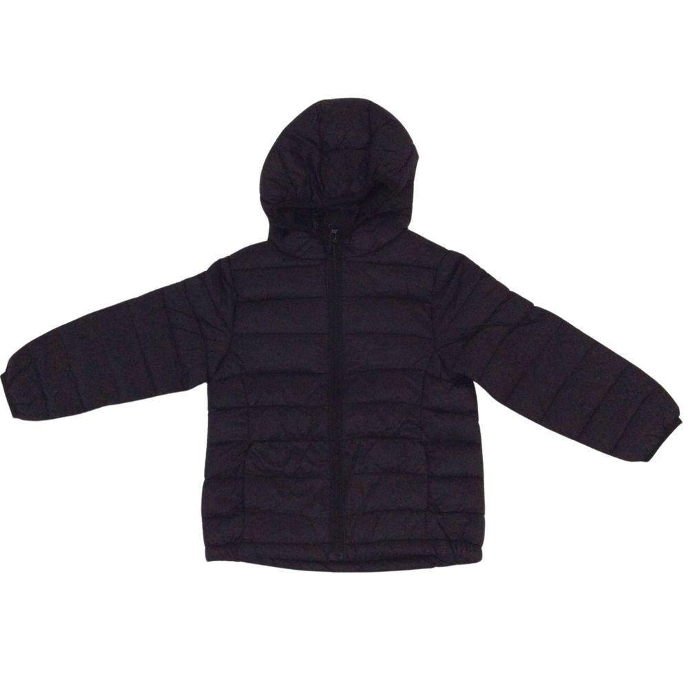 Jaqueta Infantil inverno macia unissex Everly preta