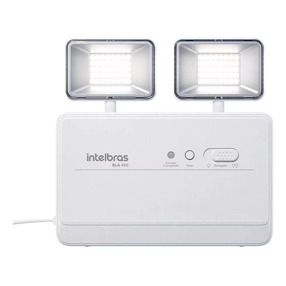 Bloco De Iluminação Autônomo Intelbras Bla 400 Lumens Branco