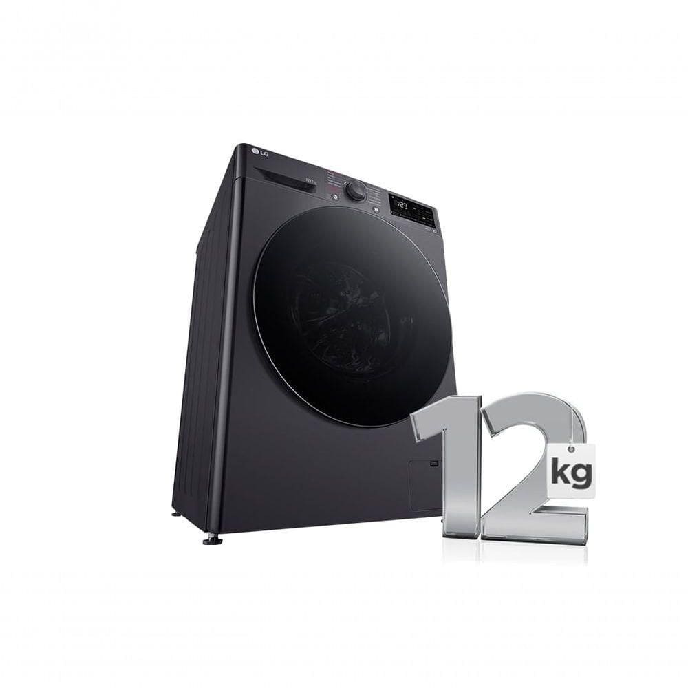 Lava e Seca Smart LG VC5 12kg Titanium Com Inteligência Artificial AIDD CV3012MC5A220V