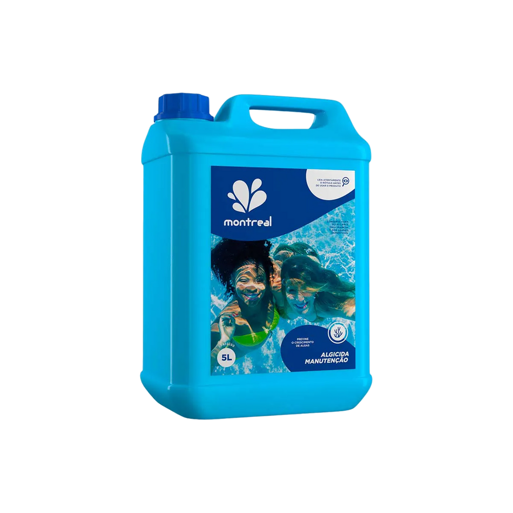 Algicida Manutenção De Piscina Montreal - 5L Galão