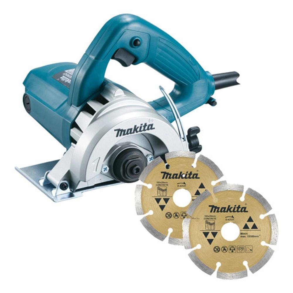 Serra Mármore Profissional 1300w 110mm 220v + 2 Disco Makita