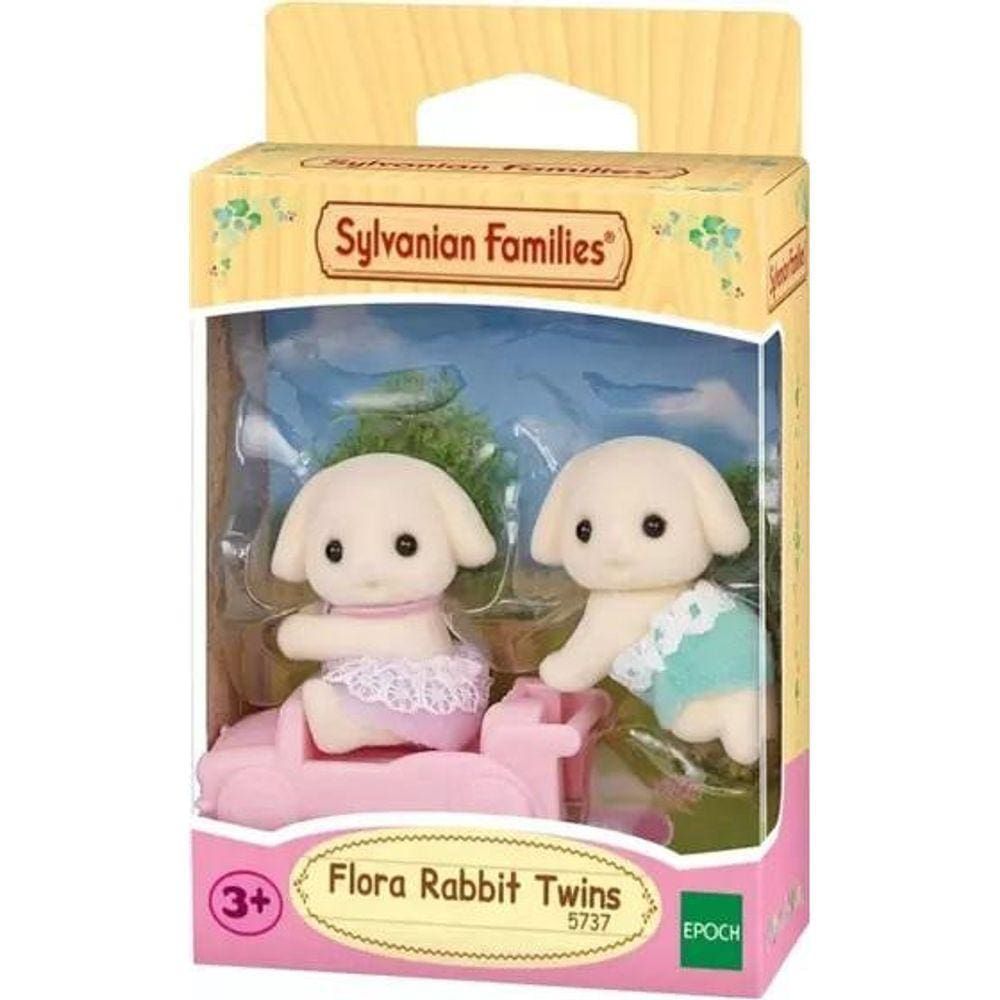 Gemeos Coelho Floral - Sylvanian Families 5737 Epoch