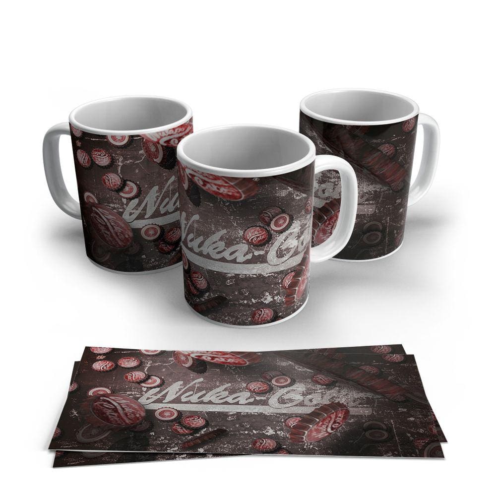 Caneca de Porcelana Fallout modelo 17