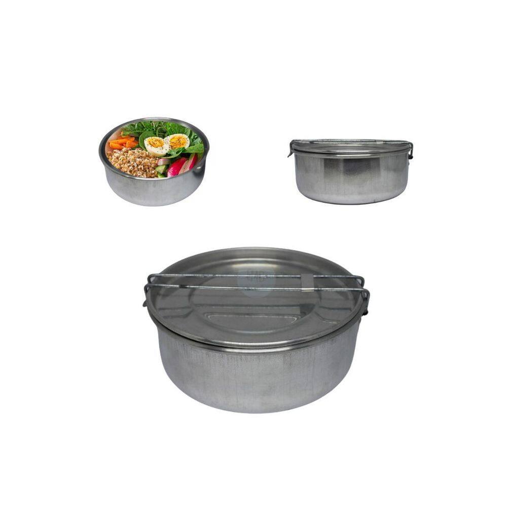 Marmita De Aluminio Térmica Polida Com Cabo Para Fogão 5Und