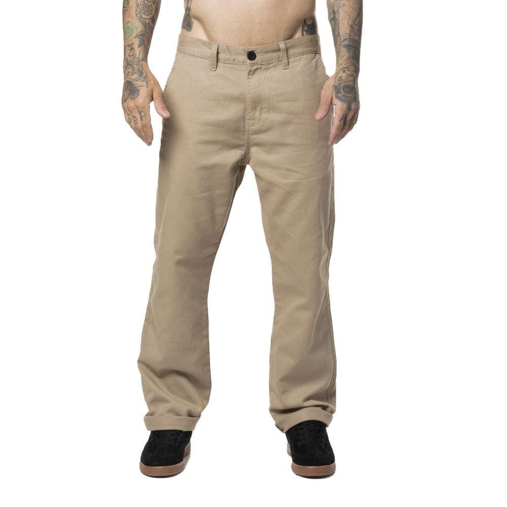 Calça RVCA The Weekend Chino WT24 Masculina Caqui