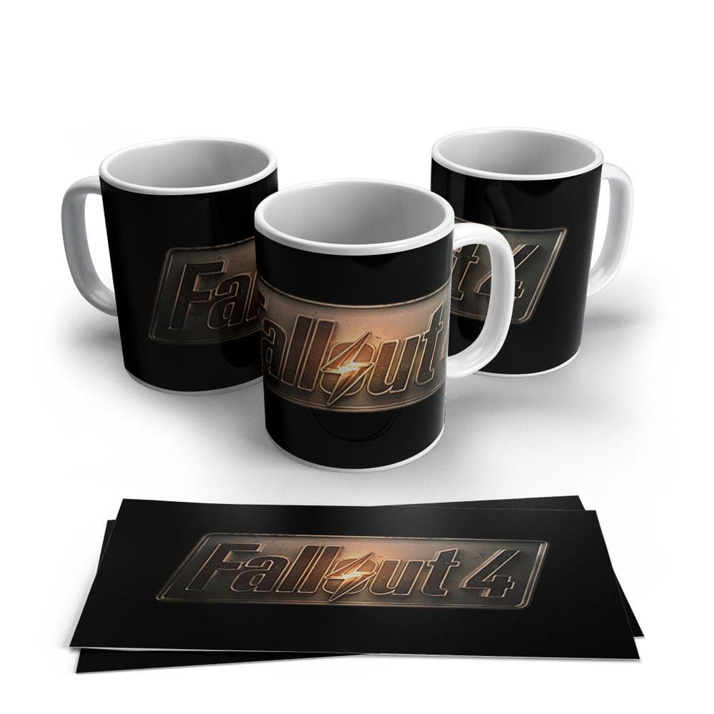 Caneca de Porcelana Fallout modelo 18