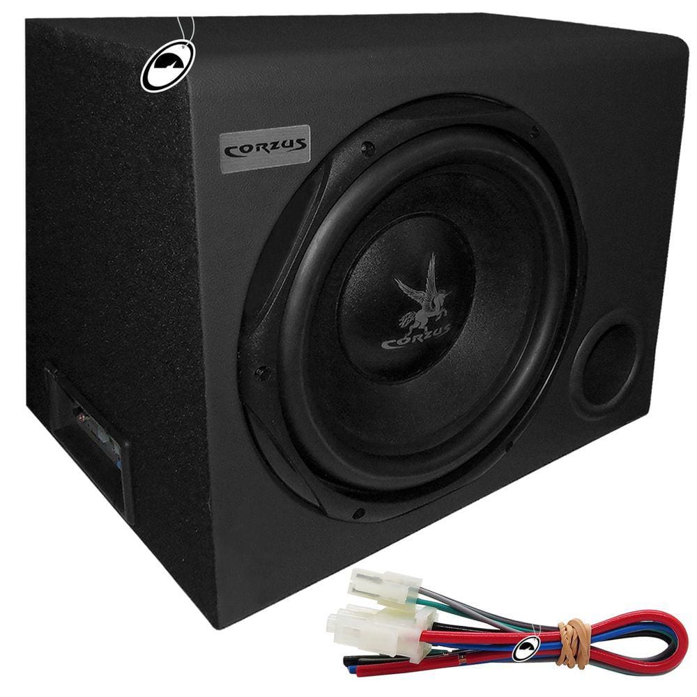 Caixa Amplificada Automotiva CXS200 12\" Polegadas Universal 200W RMS Corzus