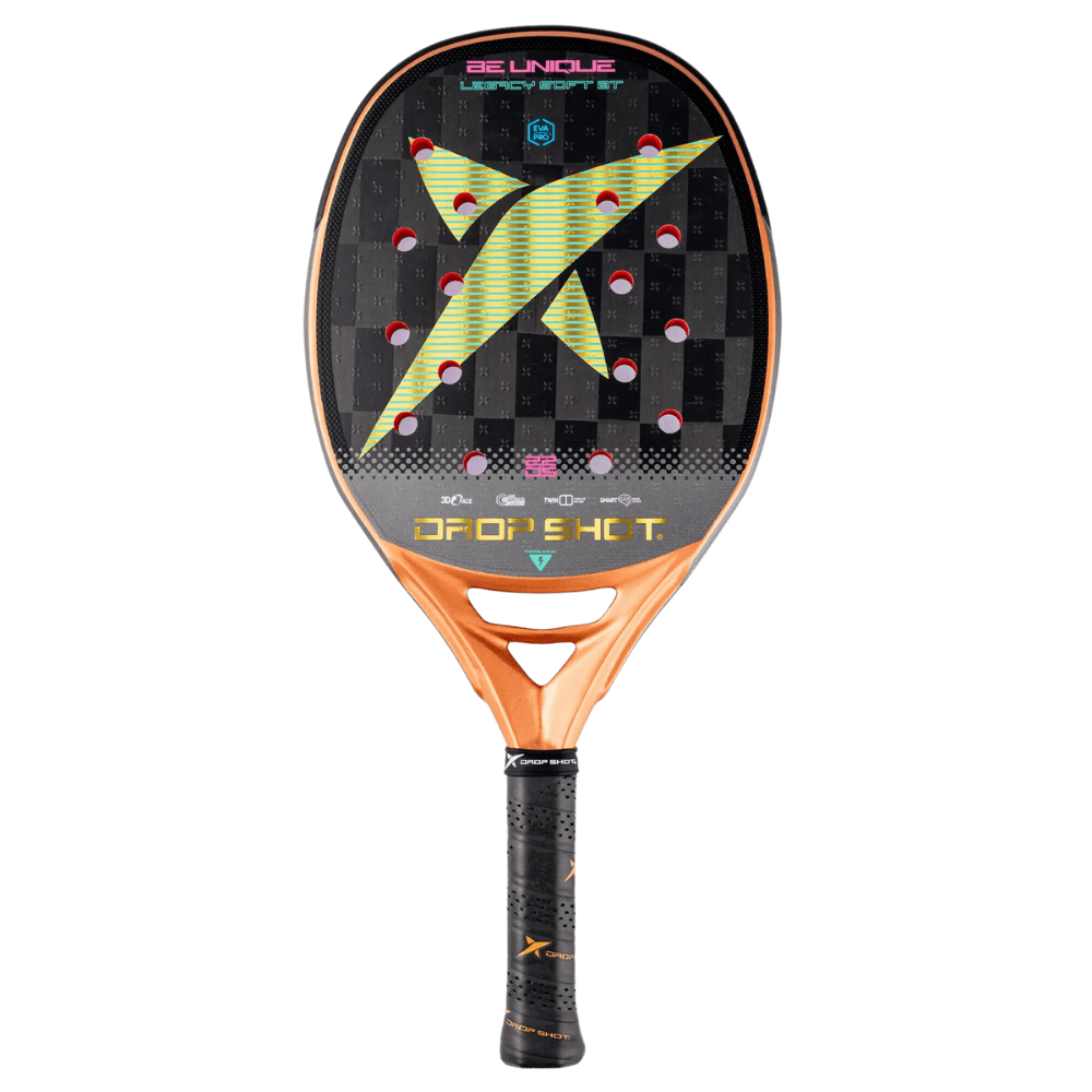 Raquete de Beach Tennis DROP SHOT Legacy BU Eva Pro Bronze