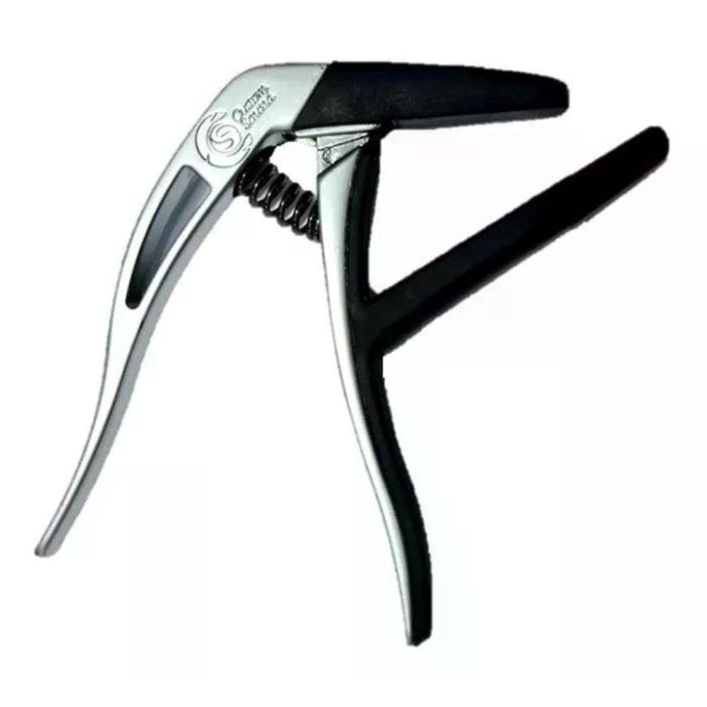 Capotraste Para Guitarra  E Violão Ct1 Aço Cromado [F108]