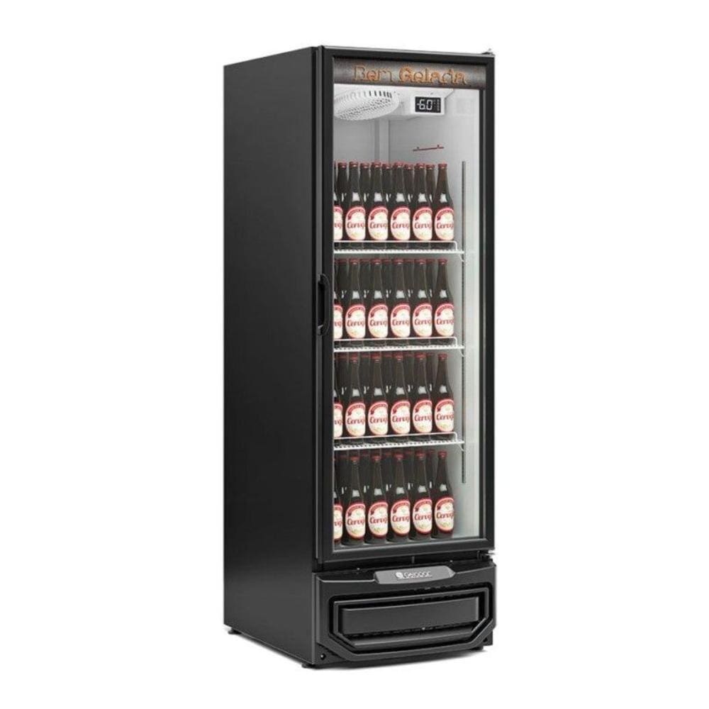 Cervejeira Gcb57v Preto 572 Litros Porta Vidro 127V - Gelopar