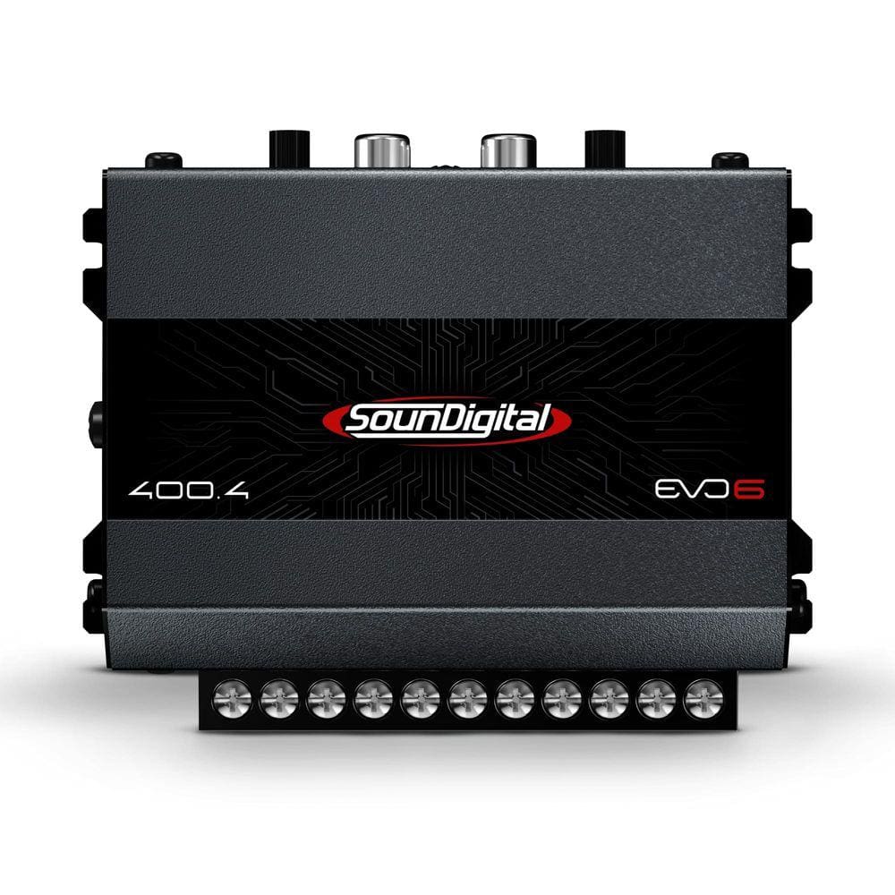 Módulo Amplificador Soundigital SD 400.4 EVO6 400W RMS 4 Canais 4 Ohms Evo 6