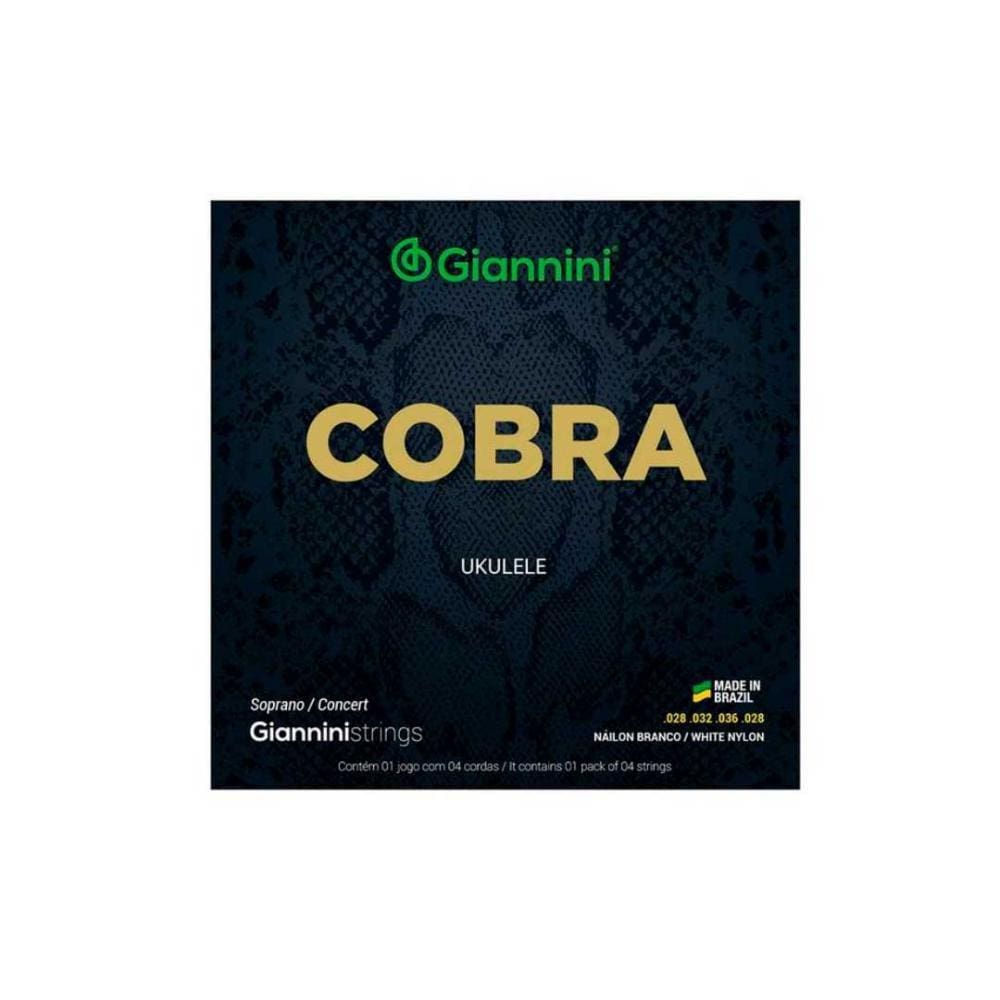 Encordoamento Giannini P/ukulele Nylon Branco Geuksc [F108]