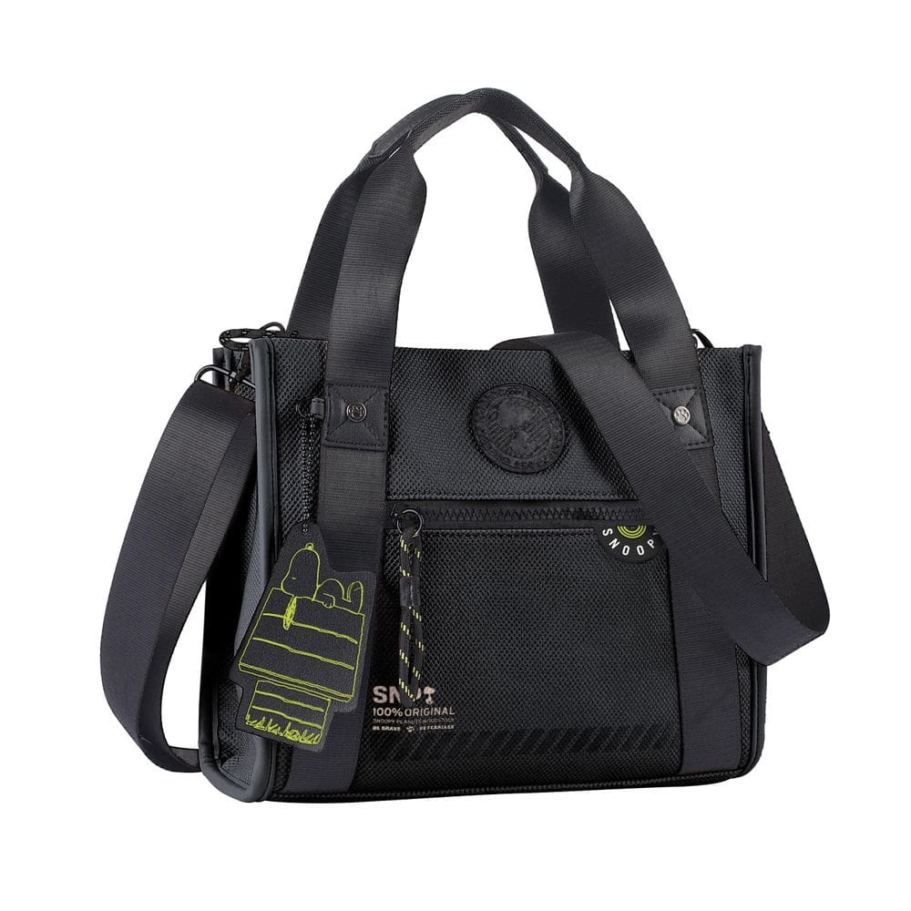 Bolsa Tiracolo E Mão Snoopy Feminina Casual Urbano