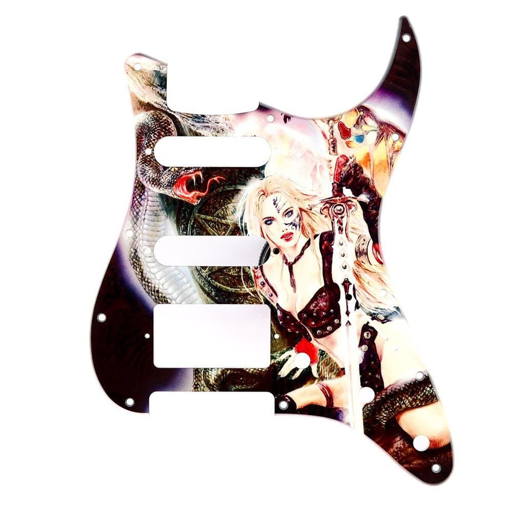 Escudo Guitarra Am Strat HSS Anaconda Girl Spirit 110-AG [F035]