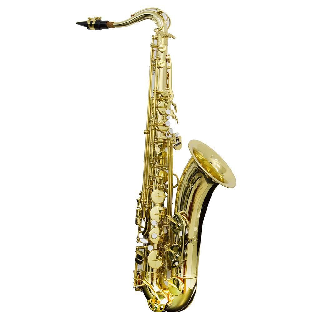 Saxofone Tenor Ts 200 Laqueado Dourado Com Case New York [F097]