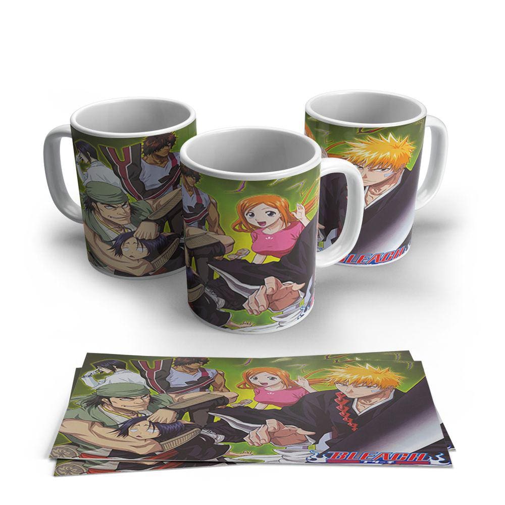 Caneca de Porcelana Anime Bleach Modelo 07
