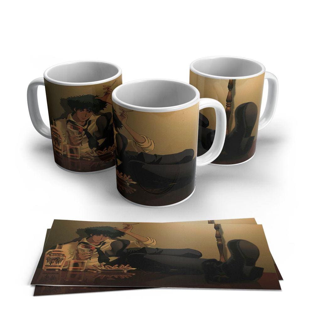 Caneca de Porcelana Anime Cowboy Bepop 02