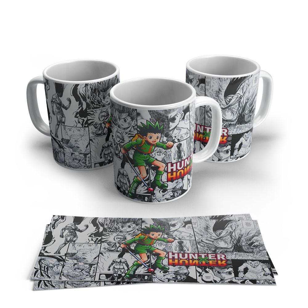 Caneca de Porcelana Hunter X Hunter modelo 10