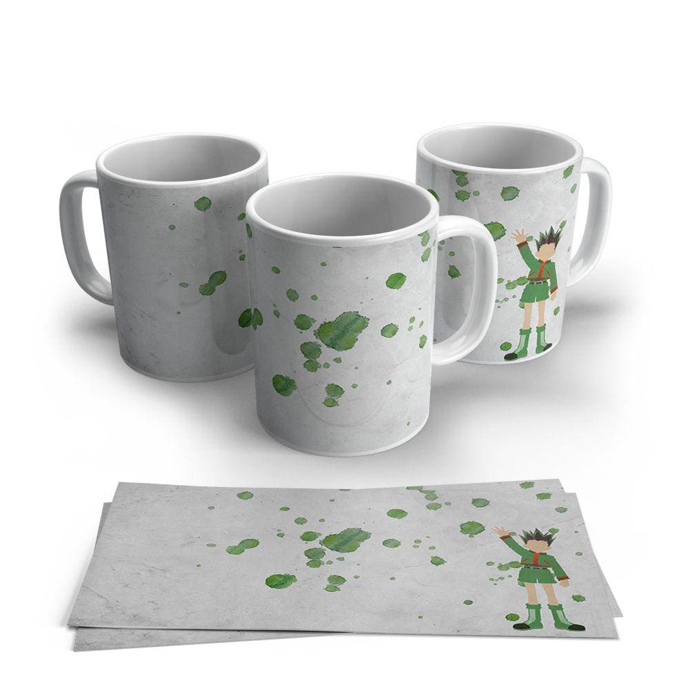 Caneca de Porcelana Hunter X Hunter modelo 06