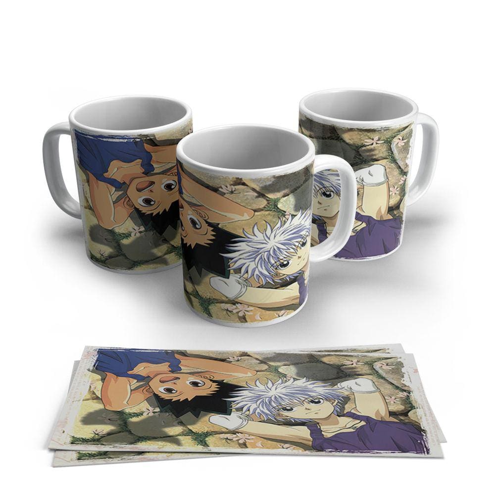 Caneca de Porcelana Hunter X Hunter modelo 32