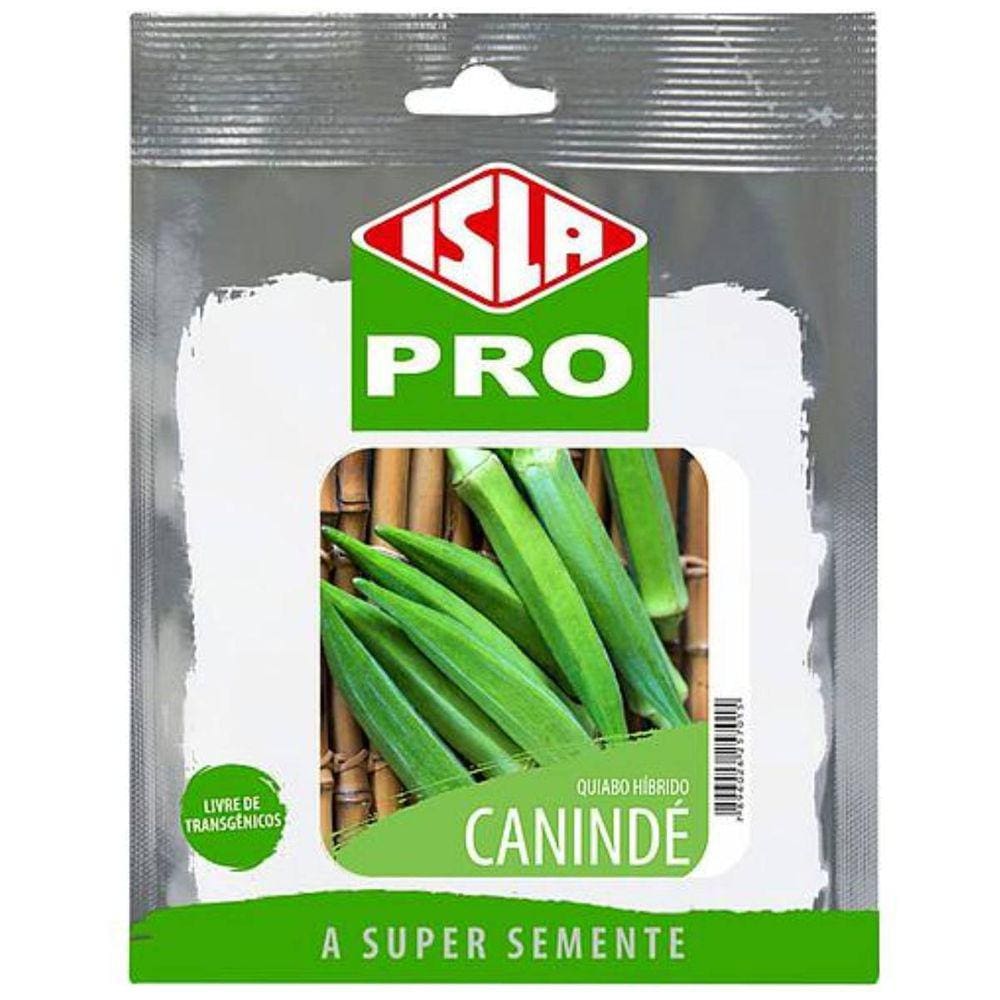 Sementes de Quiabo Hibrido Canindé (100 Sementes) ISLA